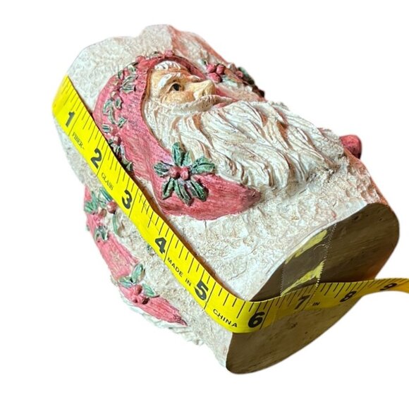 House of Lloyd Christmas Around the World Black Forest Santa Candleholder - Picture 7 of 9